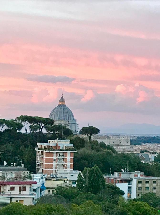 Ferienwohnung Attico Vista San Pietro Rom Exterior foto