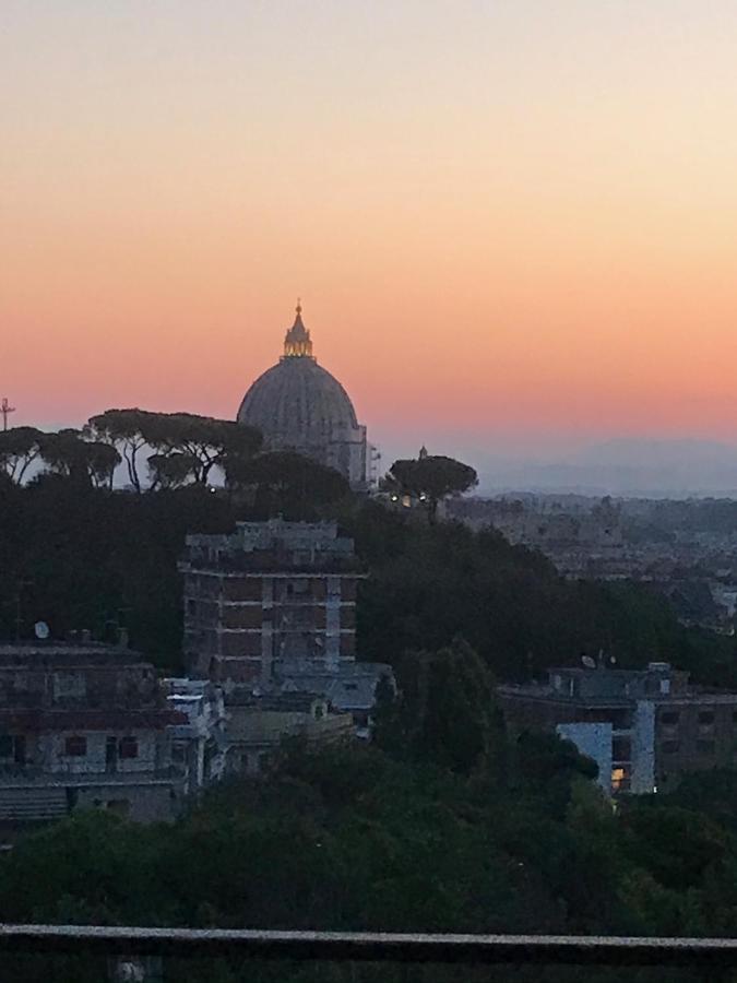 Ferienwohnung Attico Vista San Pietro Rom Exterior foto